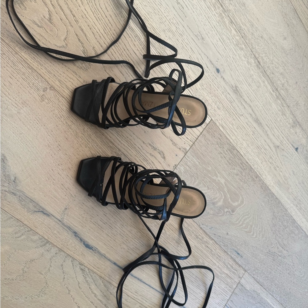 Strappy Black Women's Sandals